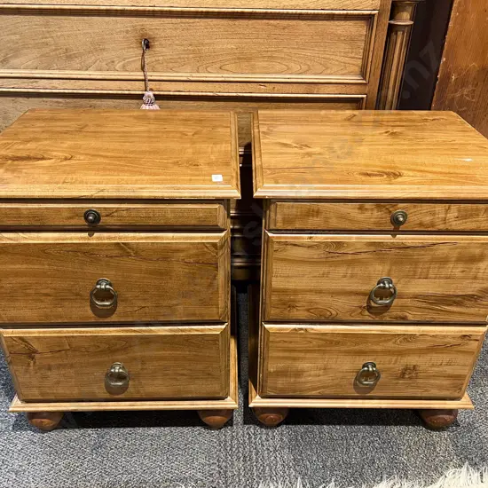 Pair of Bedside Chests
