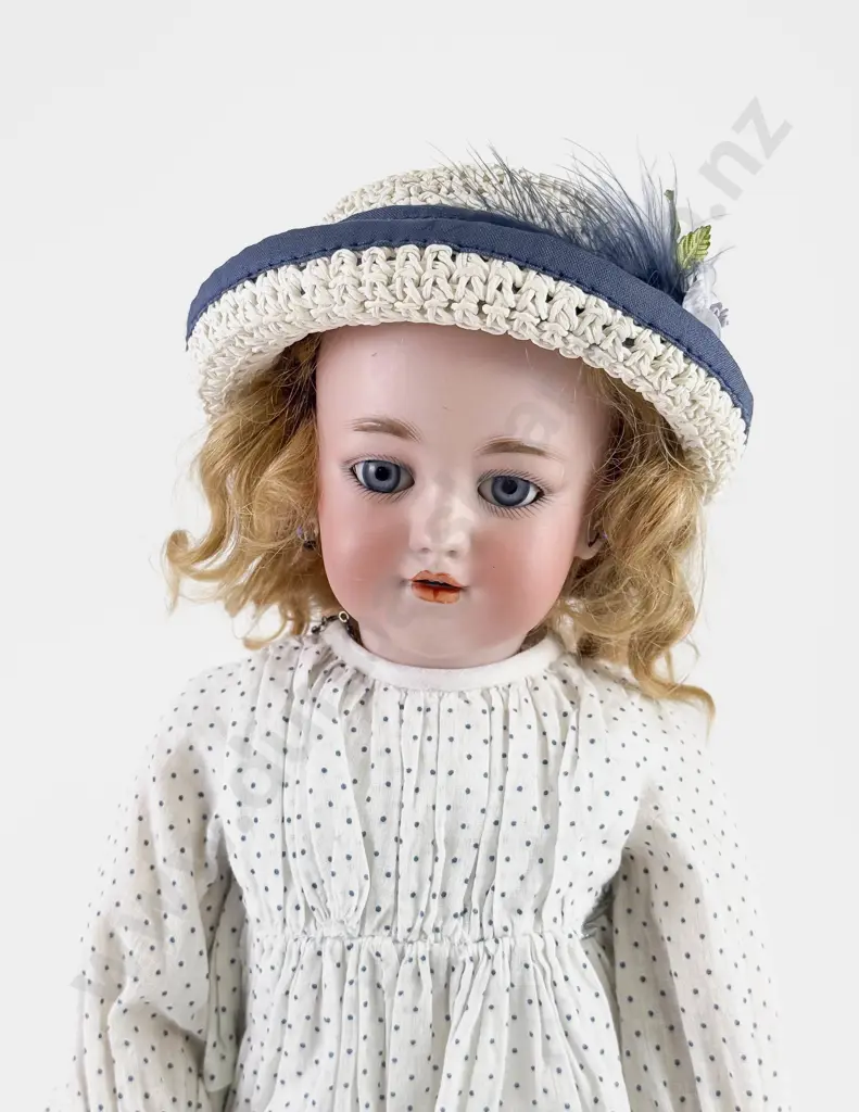 Simon & Halbig 1248 Germany S & H 8 Bisque Doll Image 1++