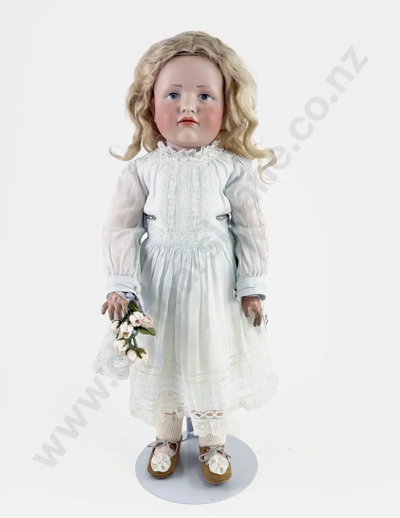 C1909 Kämmer & Reinhardt 'Gretchen' 114 Bisque Character Doll Image 1++