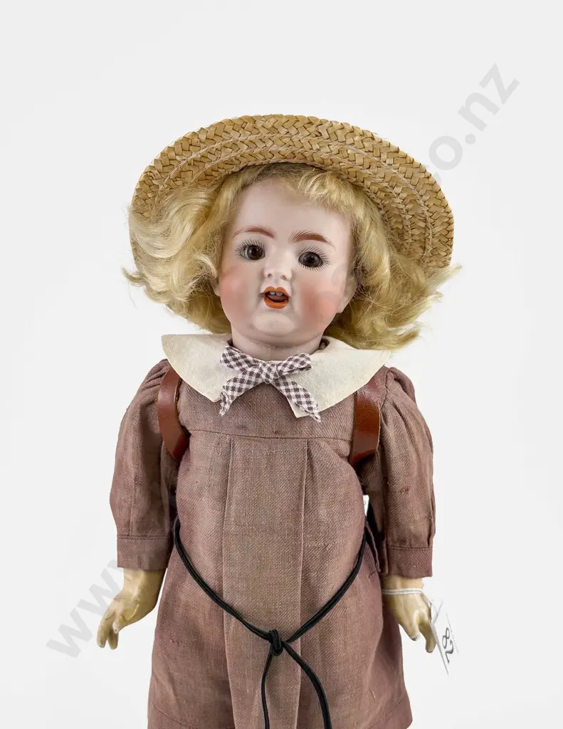 C1914 K * R Simon & Halbig Germany 126 Bisque Character Doll Image 1++