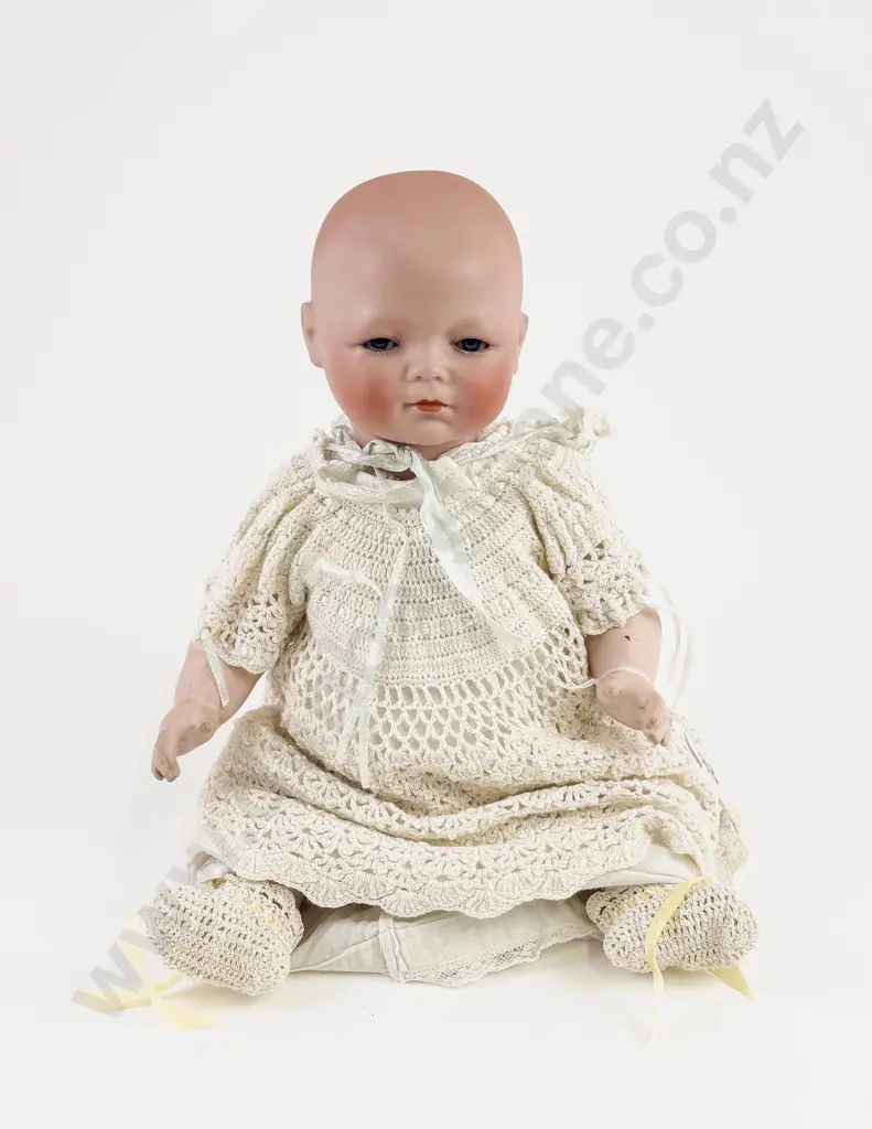 Schoenau Hoffmeister Made in Germany S PB H K K B Bisque Character Baby Doll Image 1++