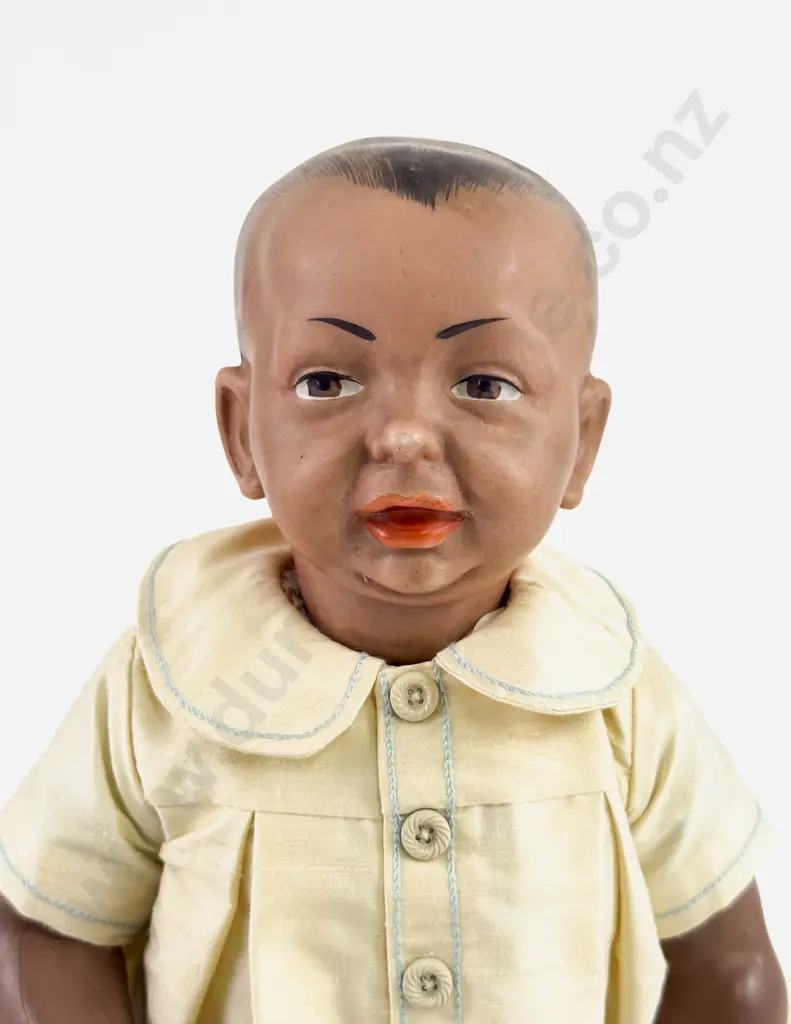36 K * R 100 Brown Bisque 'Kasier' Character Doll Image 1++
