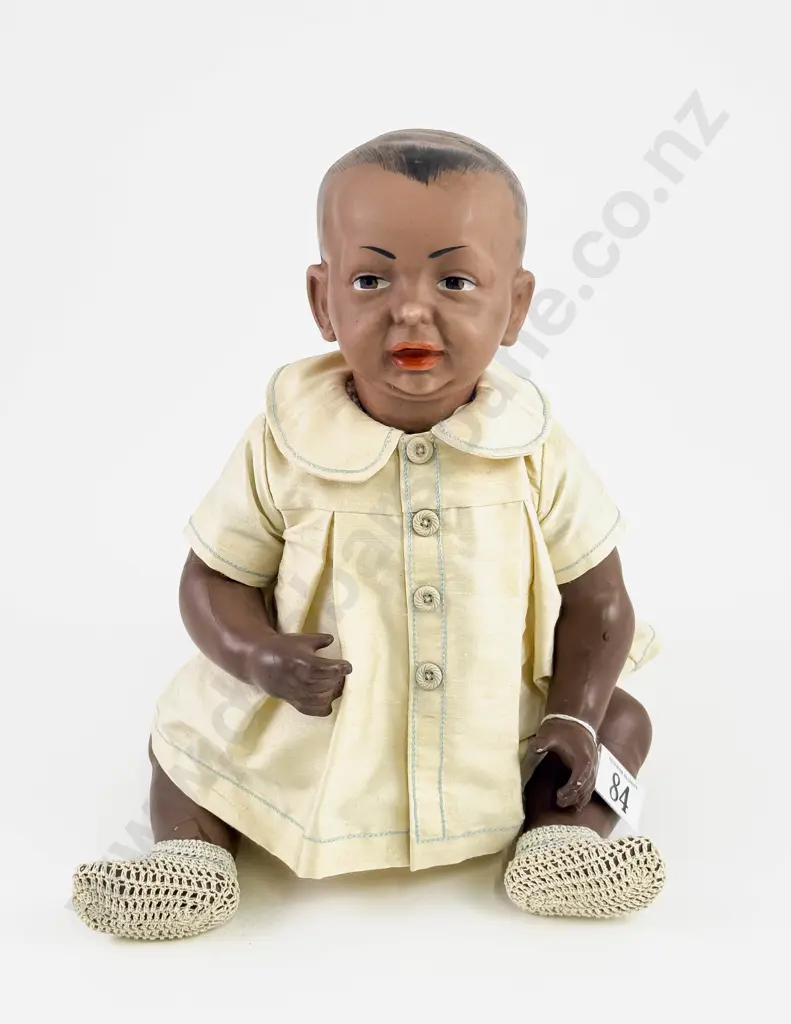 36 K * R 100 Brown Bisque 'Kasier' Character Doll Image 1++