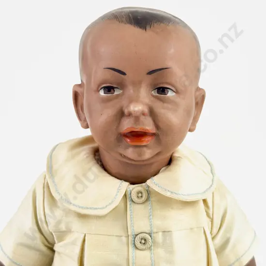 36 K * R 100 Brown Bisque 'Kasier' Character Doll