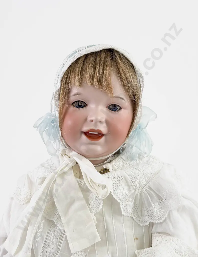 SFBJ 236 Paris 11 Laughing Jumeau Bisque Character Doll Image 1++