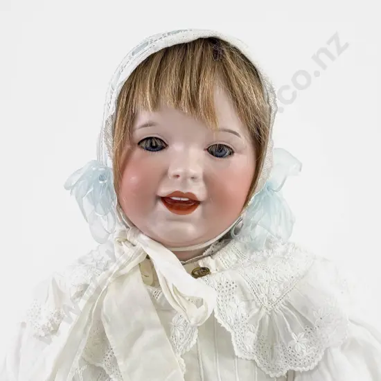 SFBJ 236 Paris 11 Laughing Jumeau Bisque Character Doll