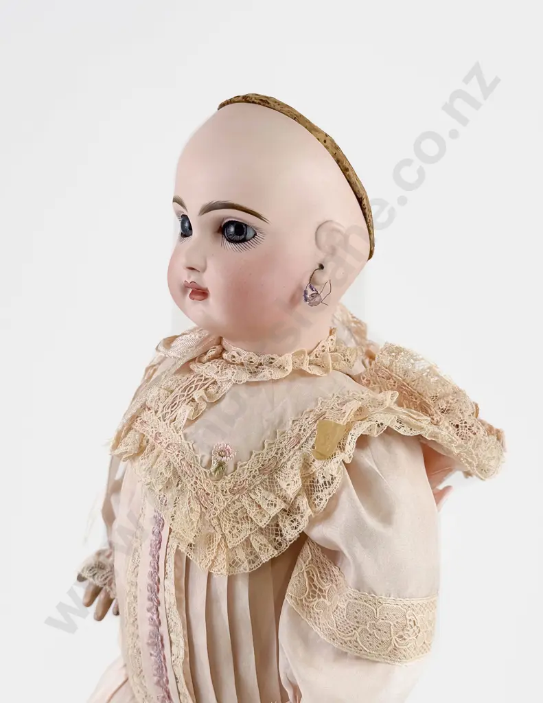 French Jumeau Marked Depose Tete Jumeau Bte SGDG 8 Bisque Bébé Image 1++