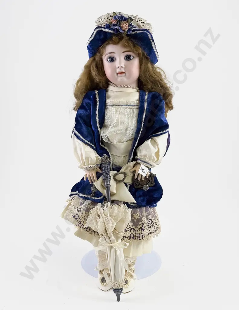 J Steiner GTE SGDG Paris F1 RE A 15 Bisque Doll Image 1++