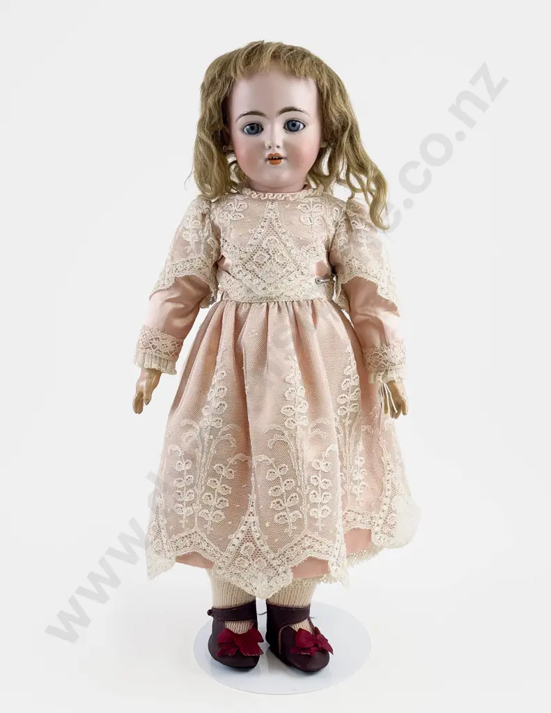 Simon & Halbig S&H 1249 DEP Germany Santa 6 1/2 Bisque Doll Image 1++