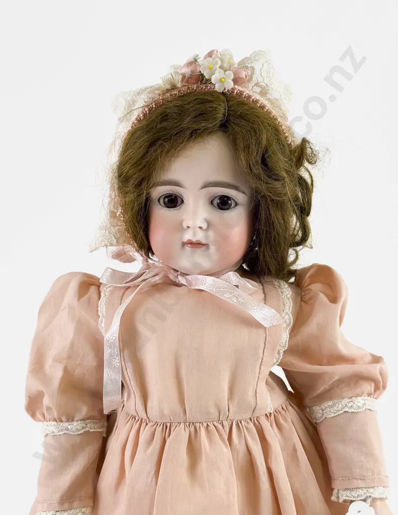 Marked 12 German/For the French Market Bisque Doll Image 1++