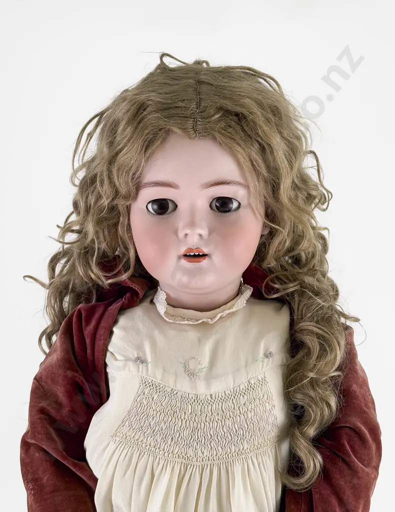 Child Size Germany Heinrick Handwerck Simon & Halbig 7 1/2 Bisque Doll Image 1++