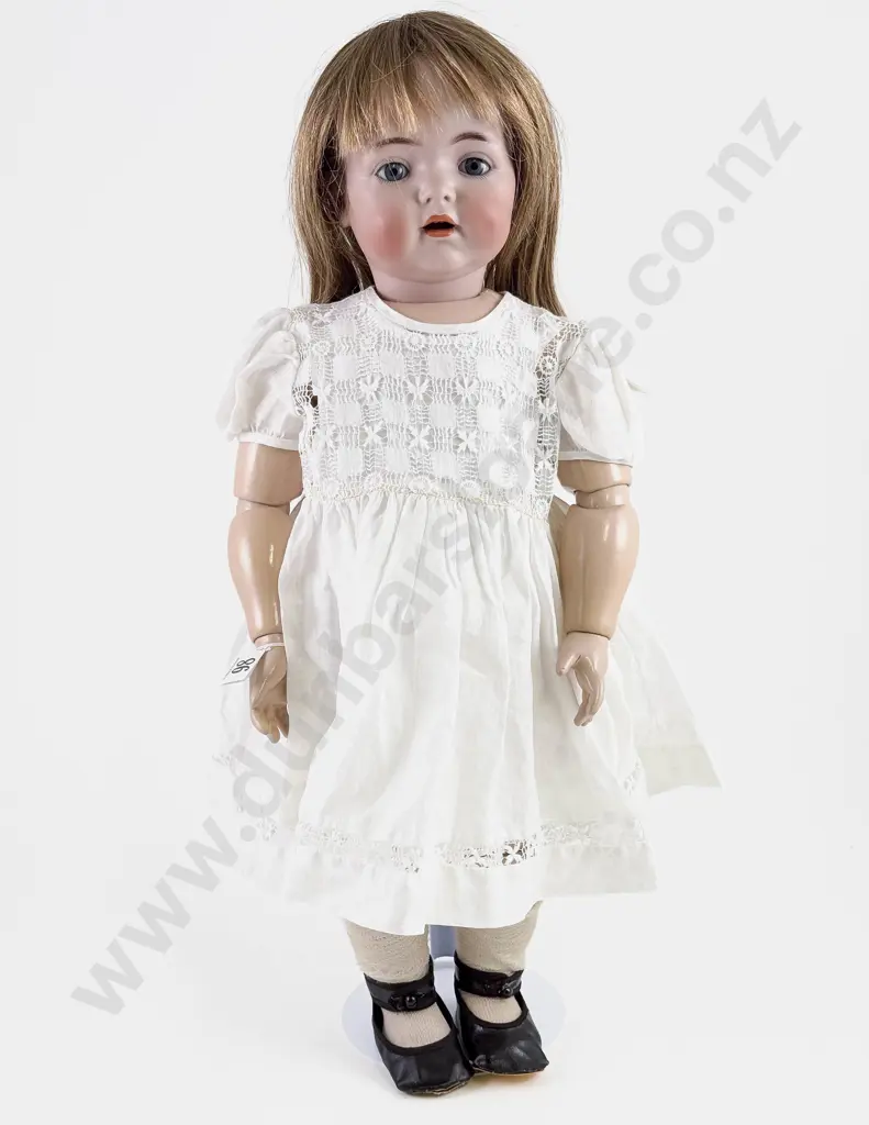 K * R Simon & Halbig 121 Character Toddler Doll Image 1++