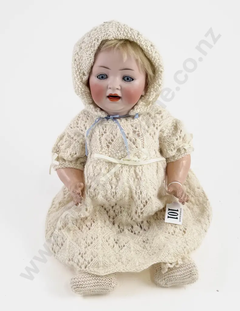 Hertel Schwab Made in Germany 152 5 Bisque Character Baby Image 1++