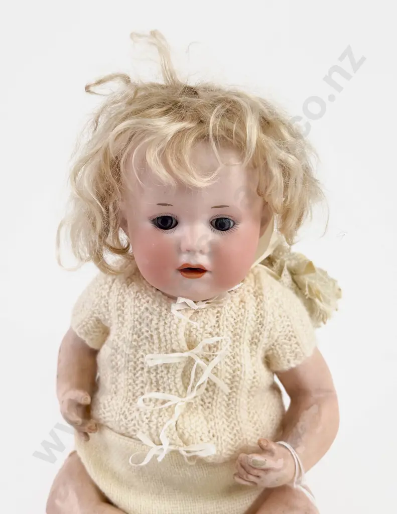 Armand Marseille for George Borgfeldt 251 G B A 3/0 M DRGM 248/1 Bisque Character Baby Image 1++
