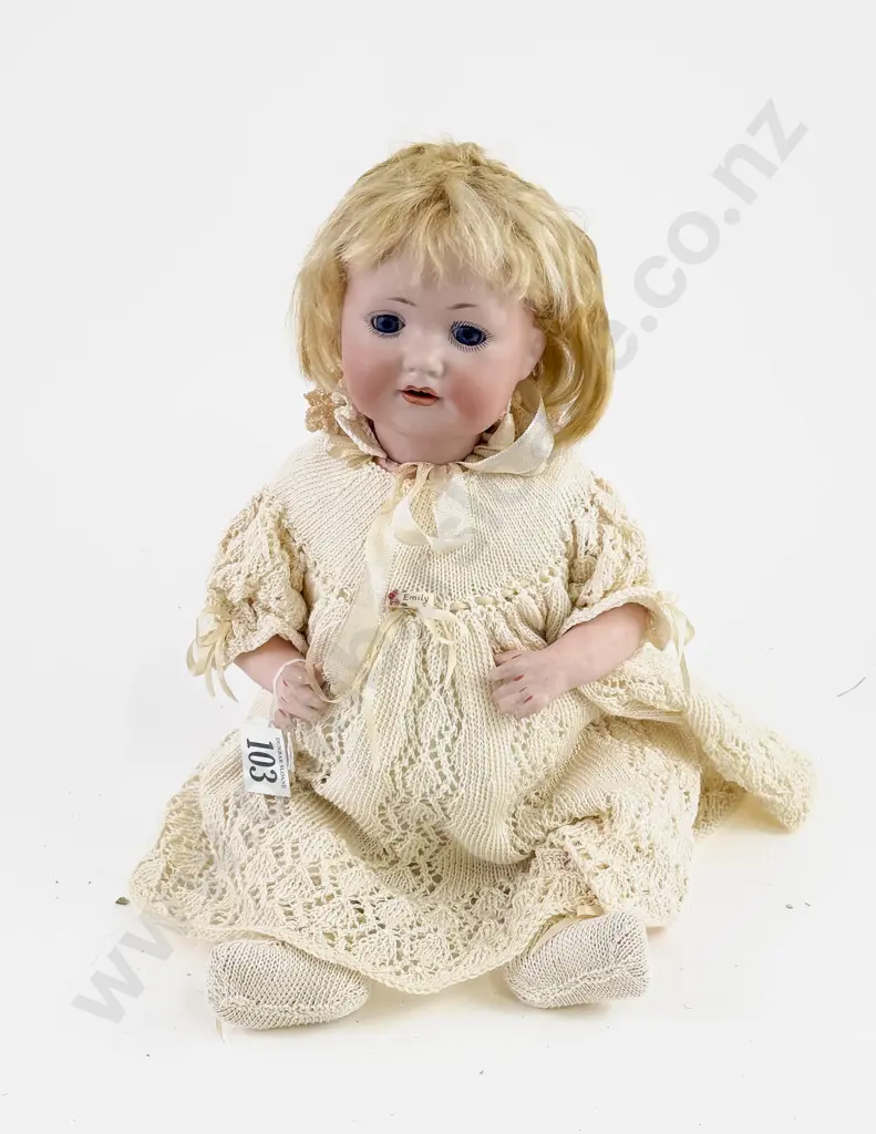 Armand Marseille 971 A 1 M DRGM 267/ Bisque Character Baby Image 1++