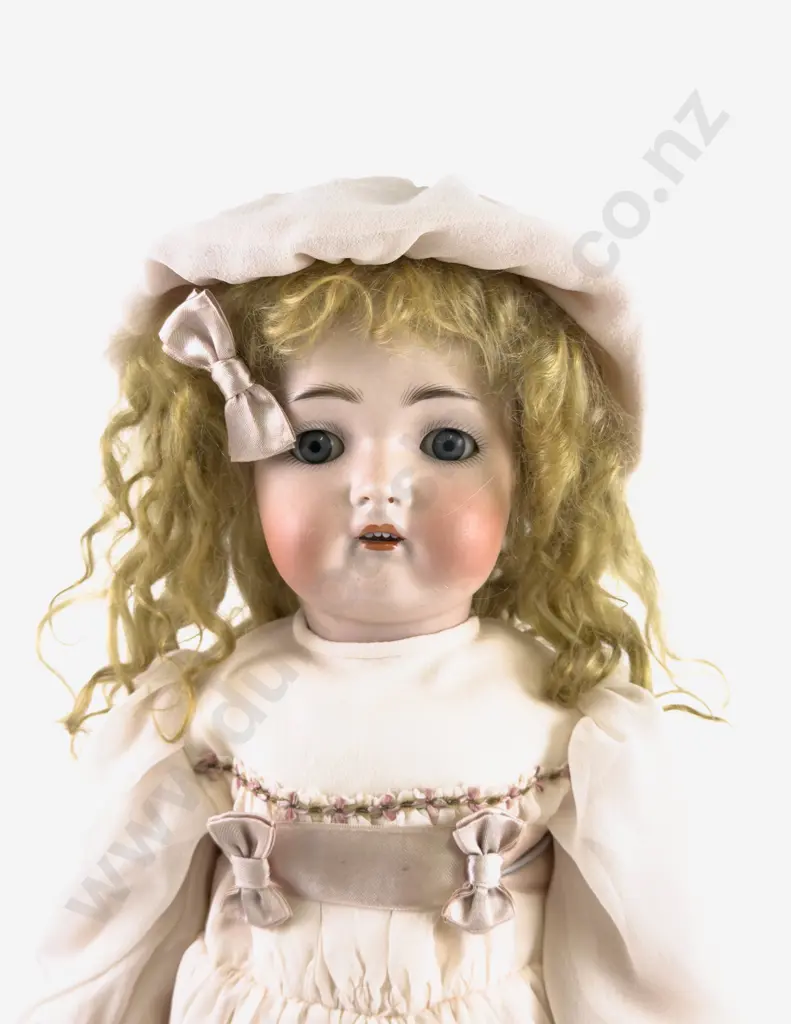 K * R Simon & Halbig 403 Germany Bisque Walking Doll Image 1++
