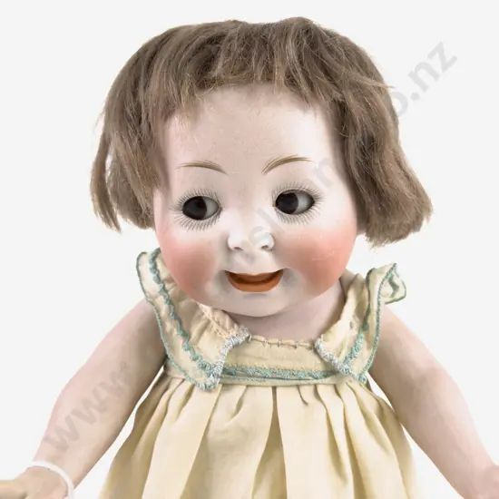 Louis Wolf & Co 222 28 All Bisque 'Our Fairy' Character Doll