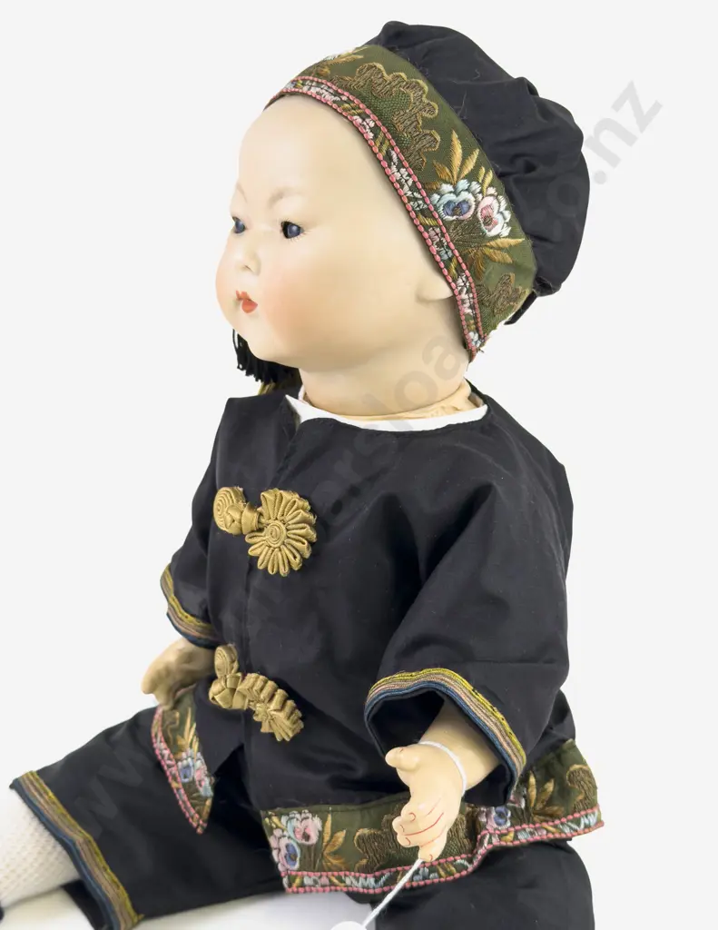 Armand Marseille 353/4K Oriental Portrait Bisque Doll Image 1++