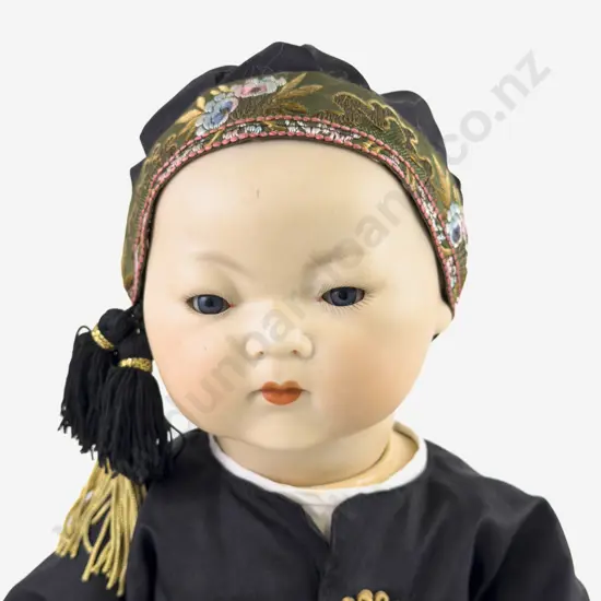 Armand Marseille 353/4K Oriental Portrait Bisque Doll