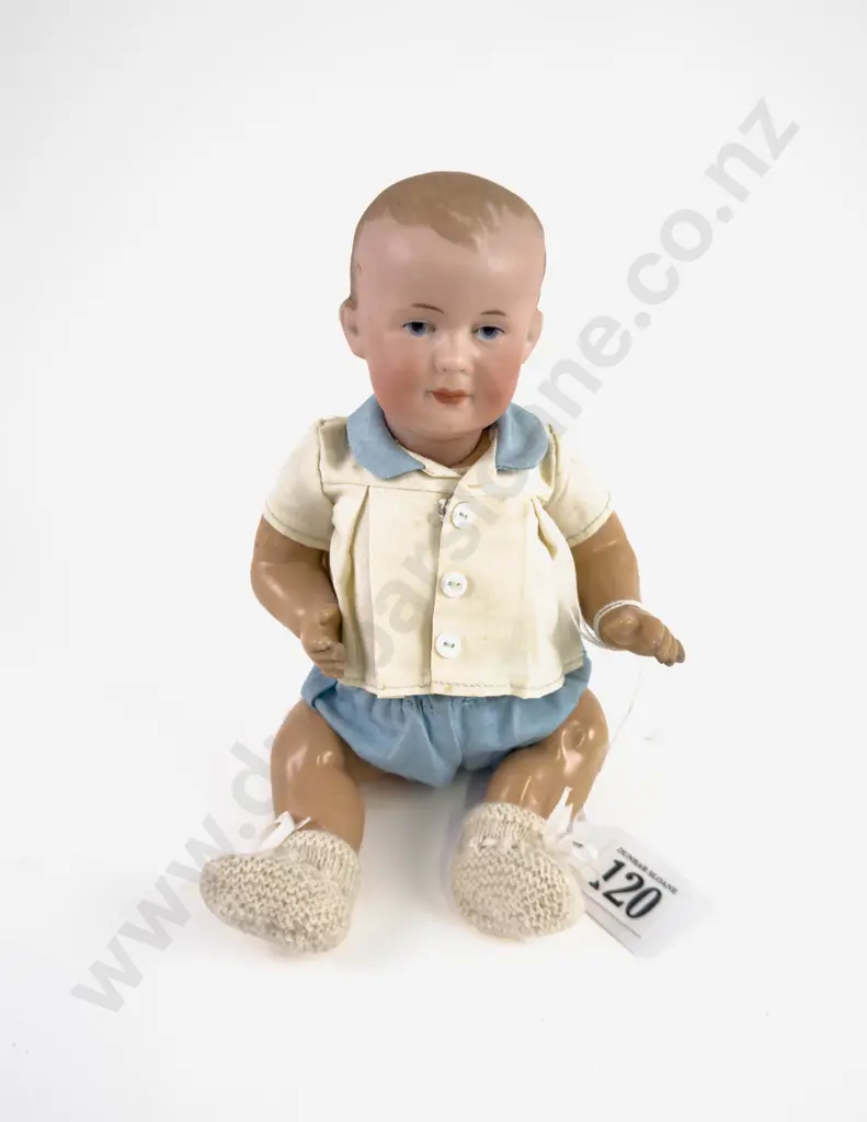 C1910 Armand Marseille 500 A3/0M Bisque Character Boy Image 1++