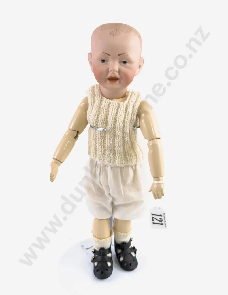 Probable Kämmer & Reinhart 159-1 Germany Kaiser Type Bisque Doll Image 1++