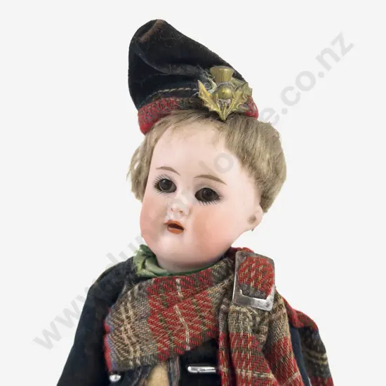 K * R Halbig Small Bisque Doll