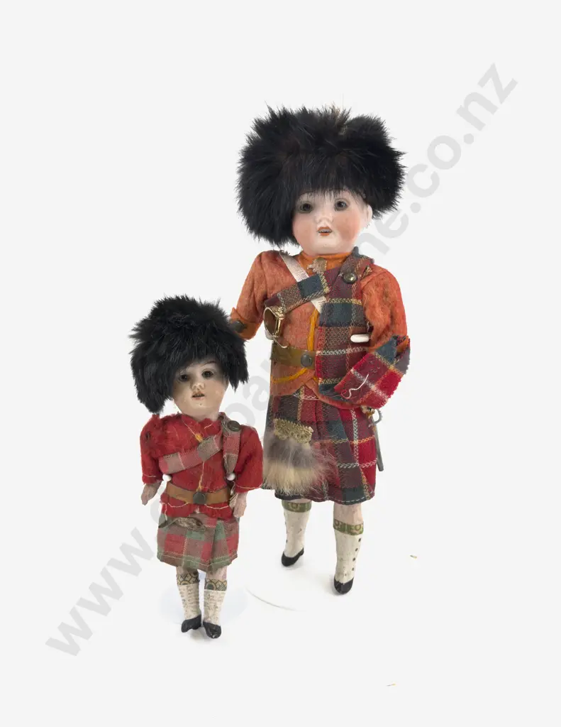 Two German Bisque Dolls Image 1++