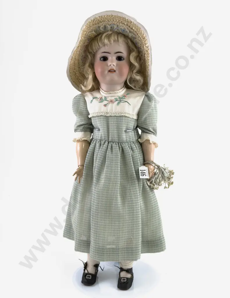 Simon & Halbig GB (George Borgfeldt & Co NY) A  Bisque Doll Image 1++