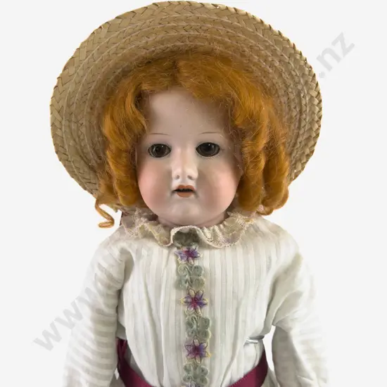 Armand Marseille 370 3/0 Bisque Shoulder Plate Doll