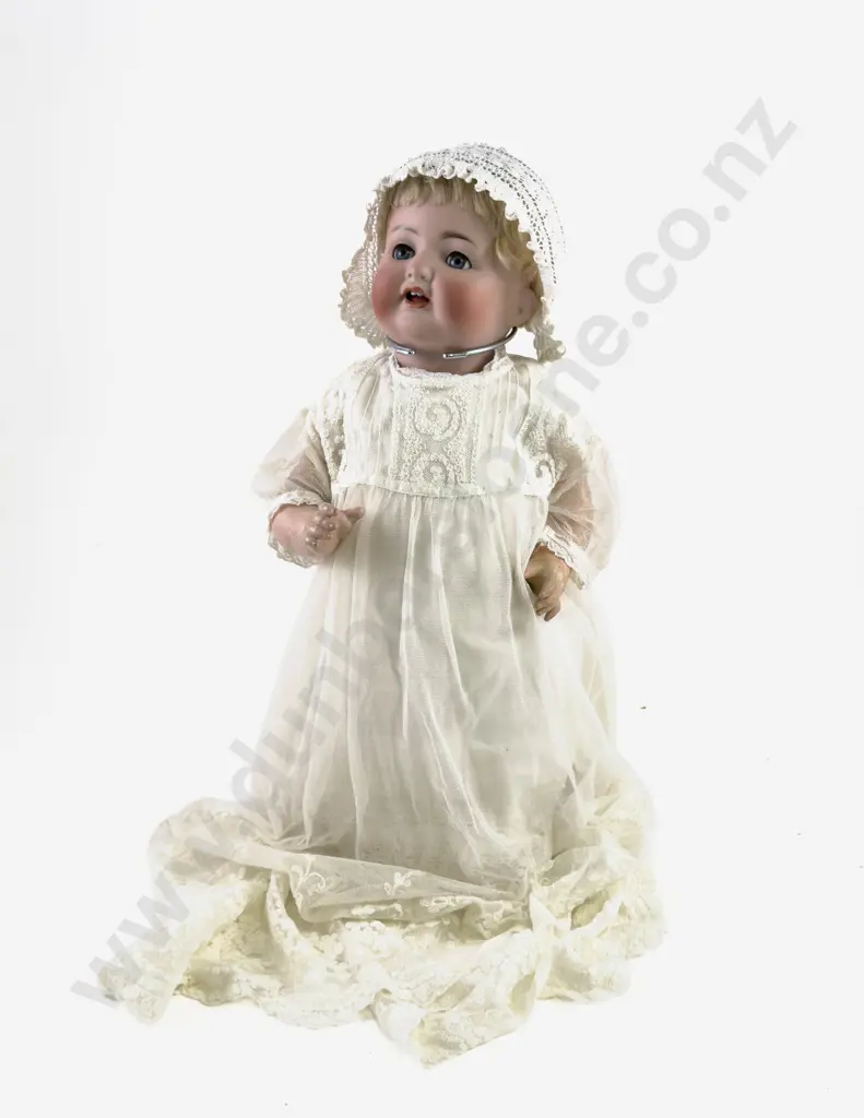 Simon & Halbig ABW monogram (Adolf Hülss) 156/9 Bisque Character Baby Image 1++