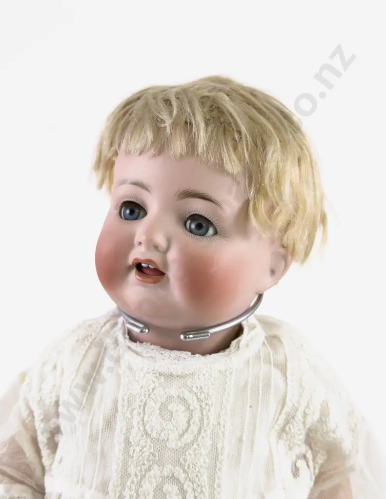 Simon & Halbig ABW monogram (Adolf Hülss) 156/9 Bisque Character Baby Image 1++