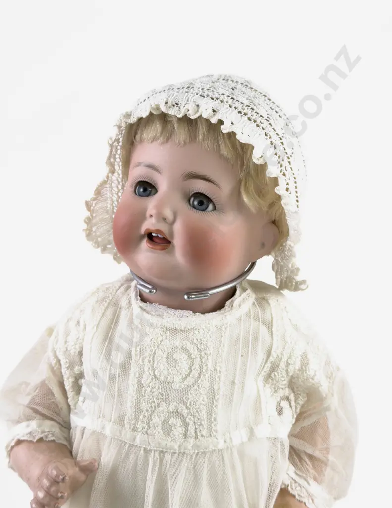 Simon & Halbig ABW monogram (Adolf Hülss) 156/9 Bisque Character Baby Image 1++