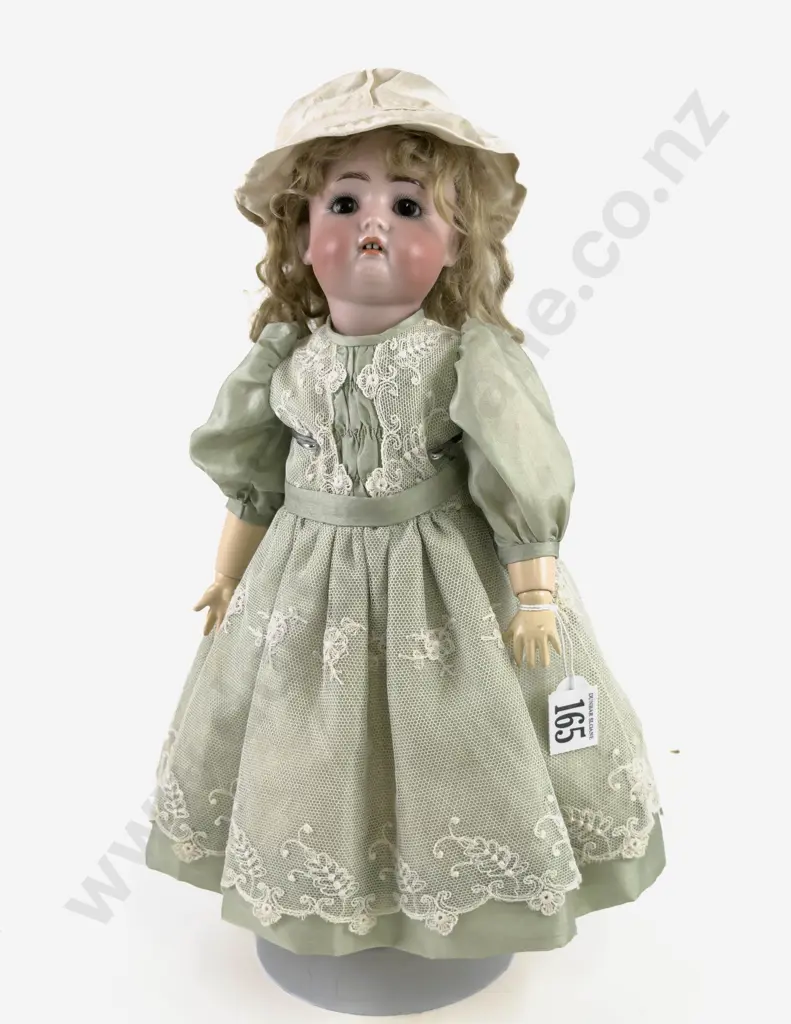 Simon & Halbig 1299 S & H 5 Bisque Doll Image 1++