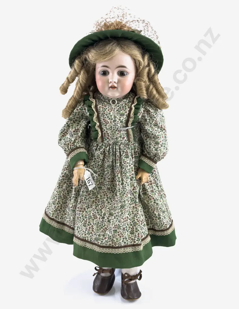 Kestner F Germany 10 143 Bisque Doll Image 1++