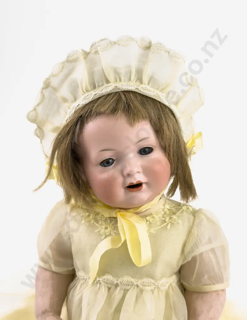 Bahr & Proschild 585 6 Germany Bisque Character Baby Doll Image 1++