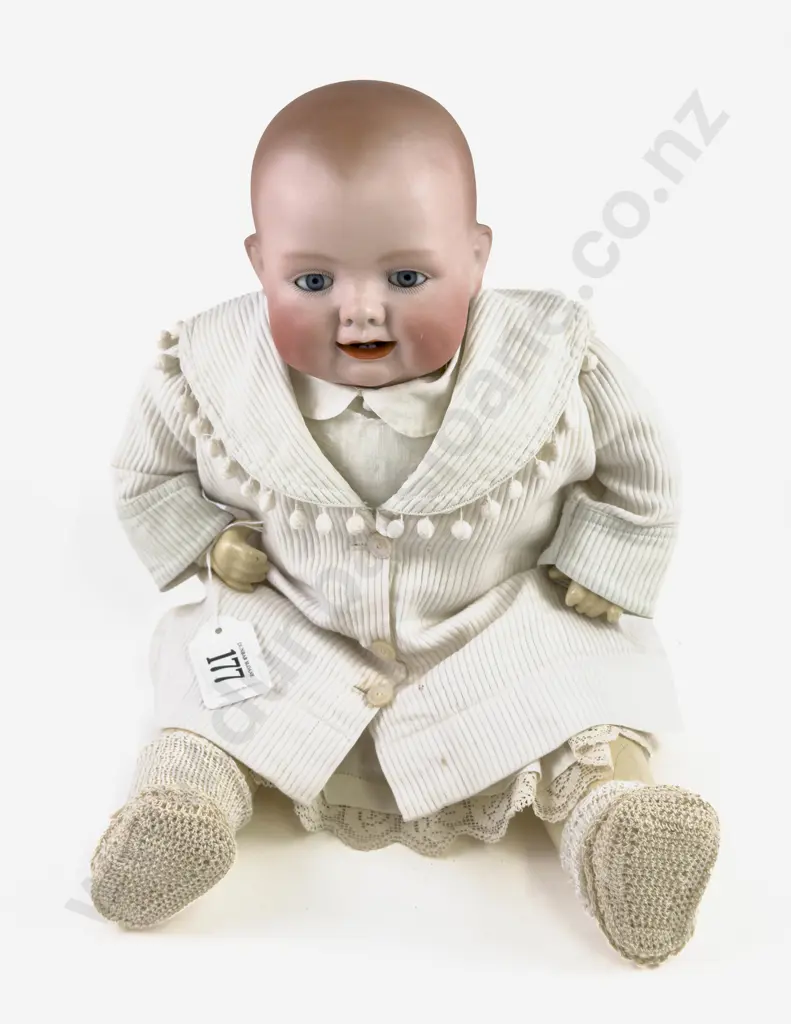 C1926 - Copr By Georgene Averill 1005/3652 Germany Bisque Bonnie Babe Doll Image 1++