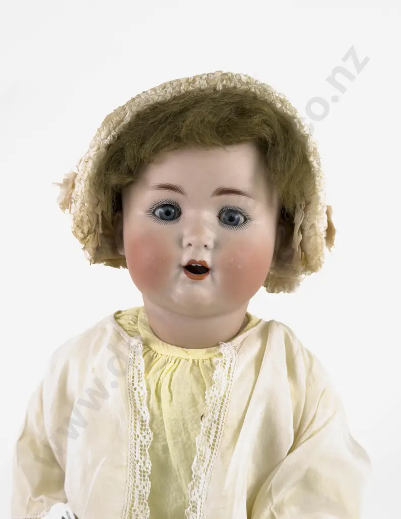 Schutzmeister & Quendt 201 Monogram Germany Bisque Character Bisque Baby Doll Image 1++