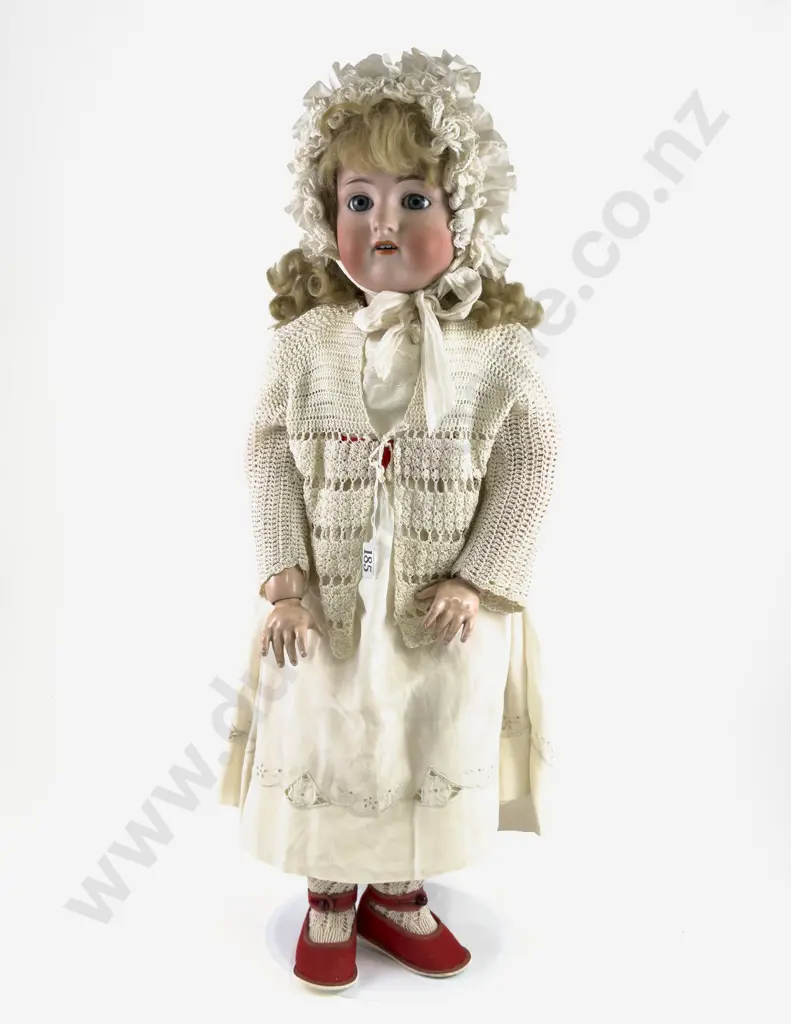 Simon & Halbig K * R Germany 70 Bisque Doll Image 1++