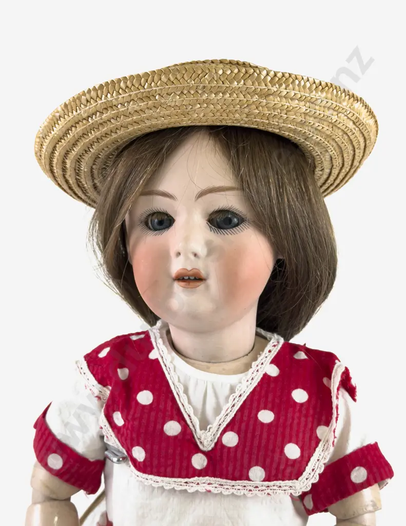 8192 Germany Gebruder Heubach Monogram 9/4H Bisque Doll Image 1++