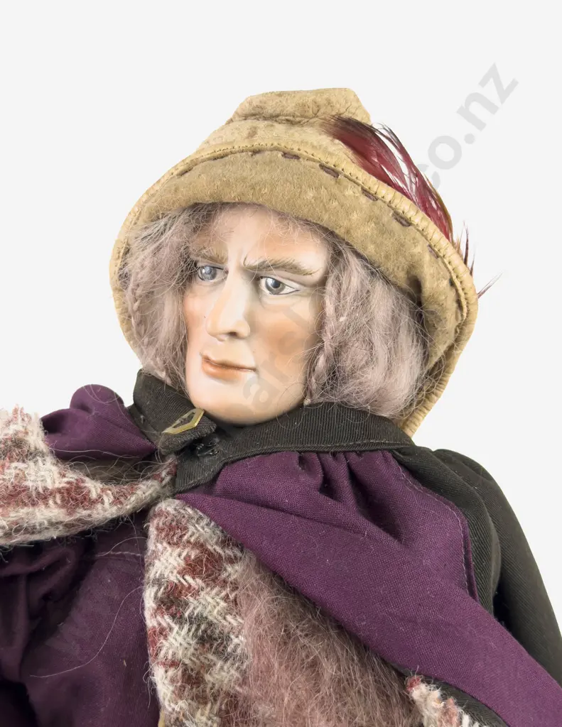 New Bisque Artist Doll of a Shaman Image 1++