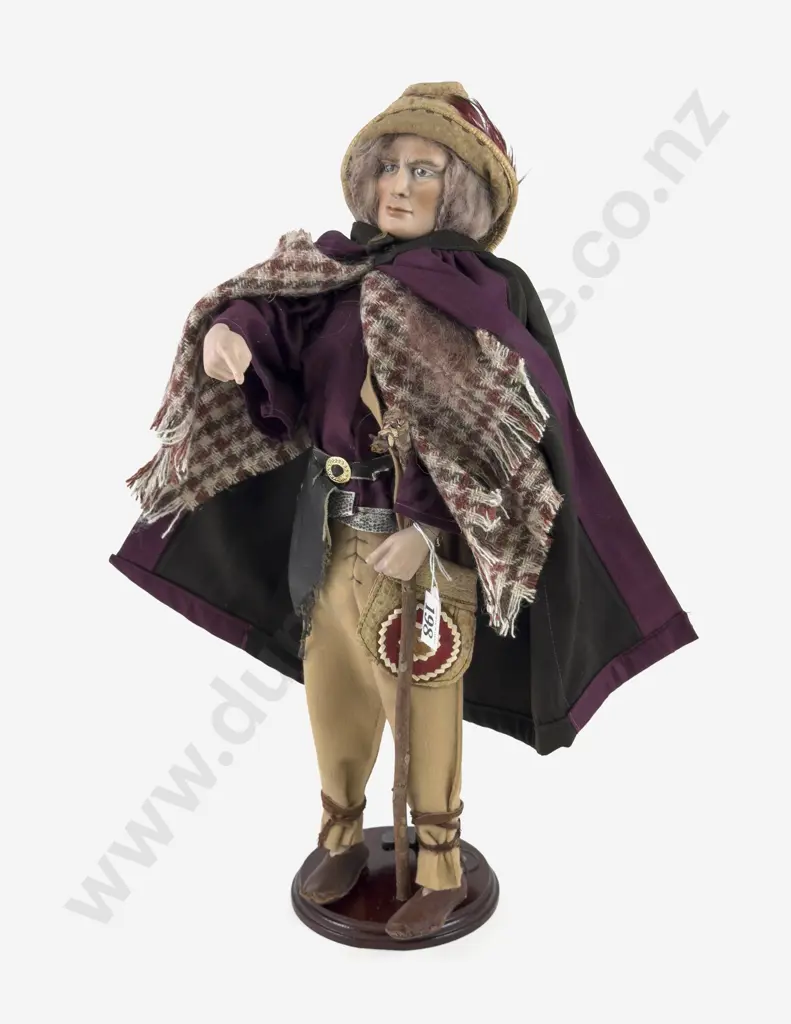 New Bisque Artist Doll of a Shaman Image 1++