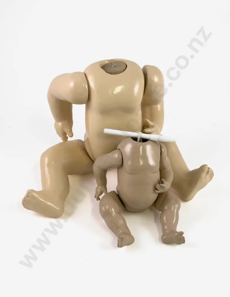 Two New 5pce Composition Baby Bodies 34cm 22cm Image 1++