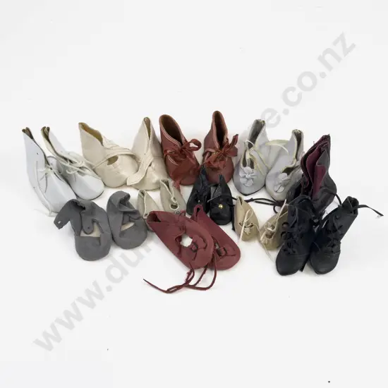 Collection Various Doll Shoes and Socks