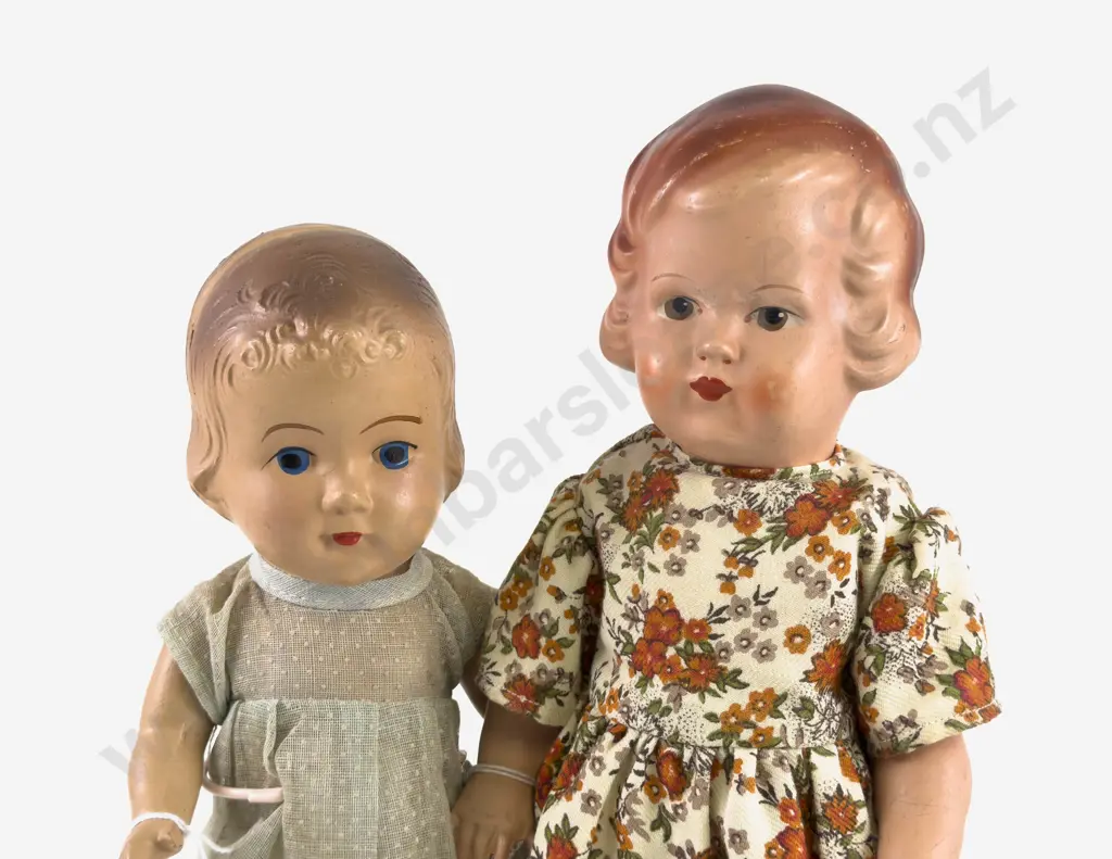 C1950s-60s ECW (Emile Christian Witting ) German All Composition Doll Image 1++