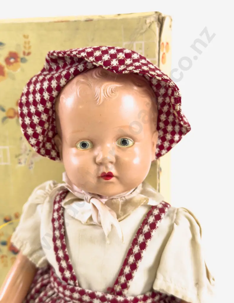 Original Boxed Masudaya Japan Mechanical Walking Doll Image 1++