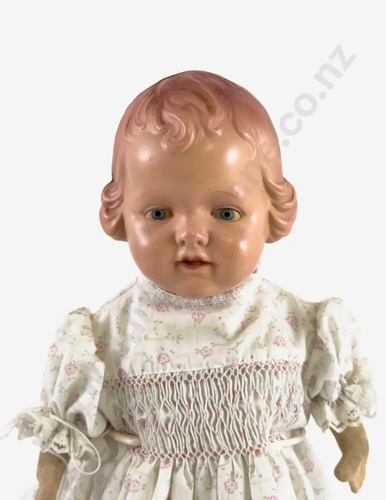 Made in Japan Celluloid Character Shoulder Plate Doll Image 1++