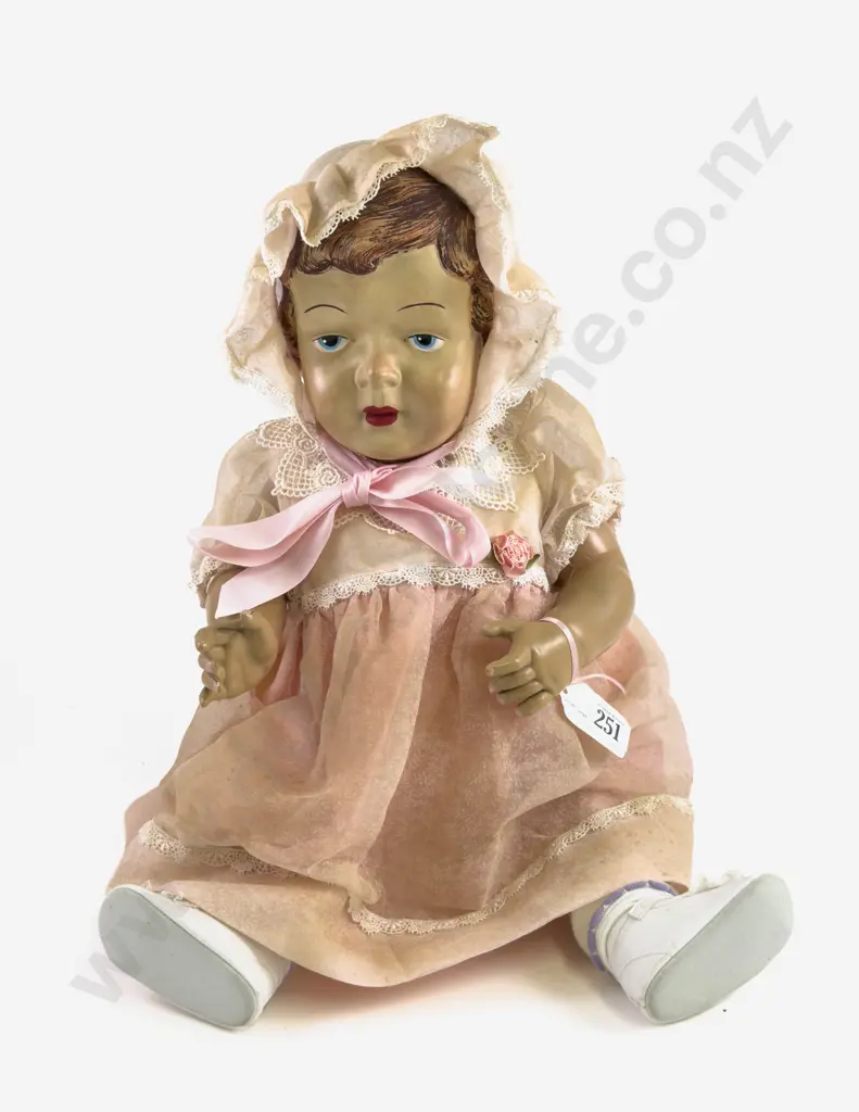 Palitoy 55 Celluloid Character Baby Doll Image 1++