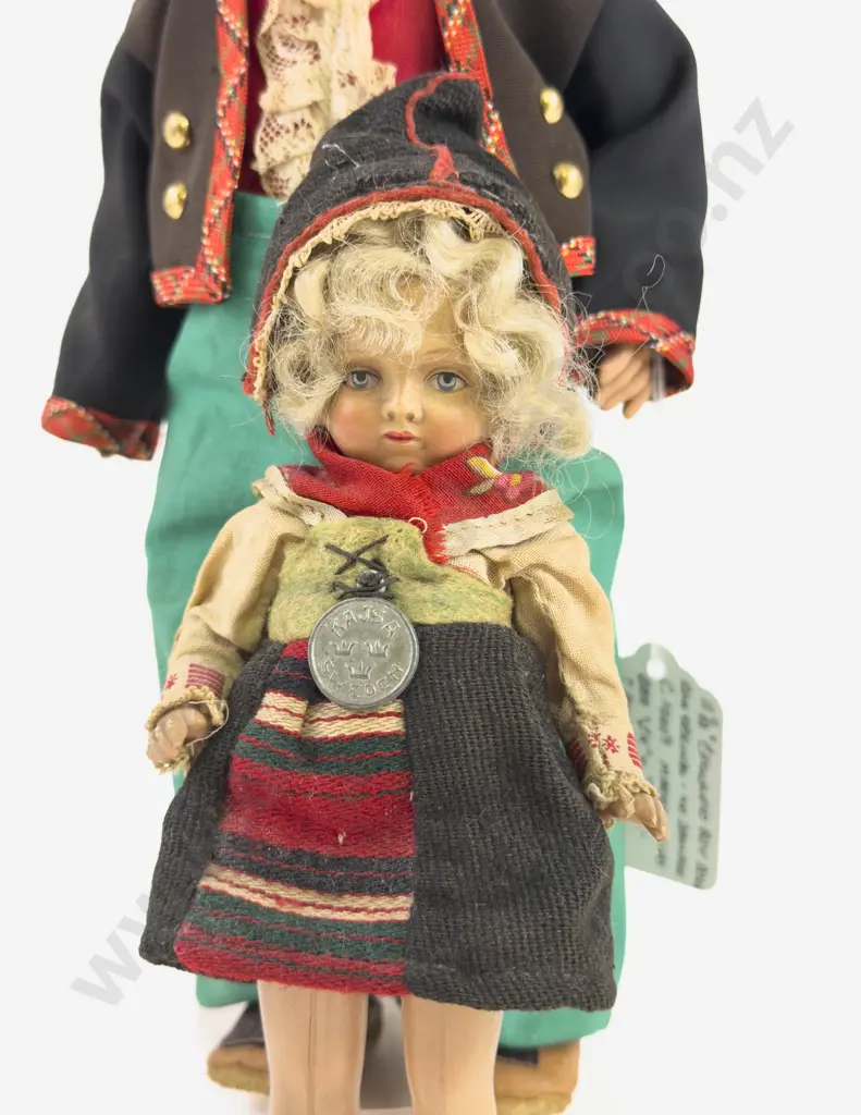 Kajsa Sweden Celluloid Character Doll Image 1++