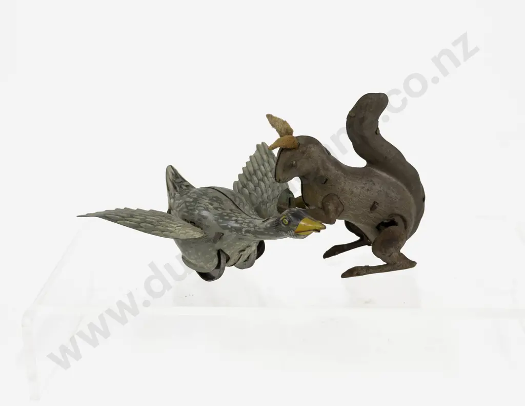 Made in US Zone Germany Hopping Squirrel and German GNK Goose Image 1++
