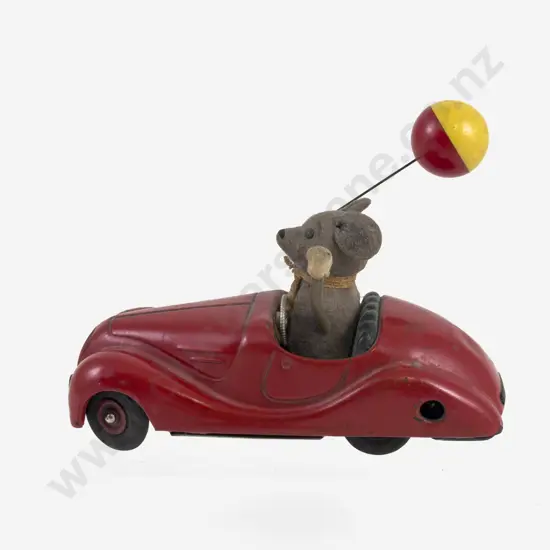 Schuco Made in US Zone 'Sonny 2005' BMW 328 Roadster with Mouse Driver